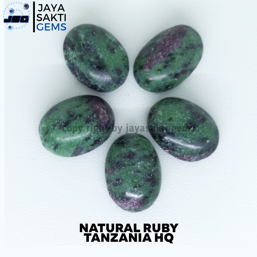 Natural Batu Akik Ruby Tanzania Lostone HQ