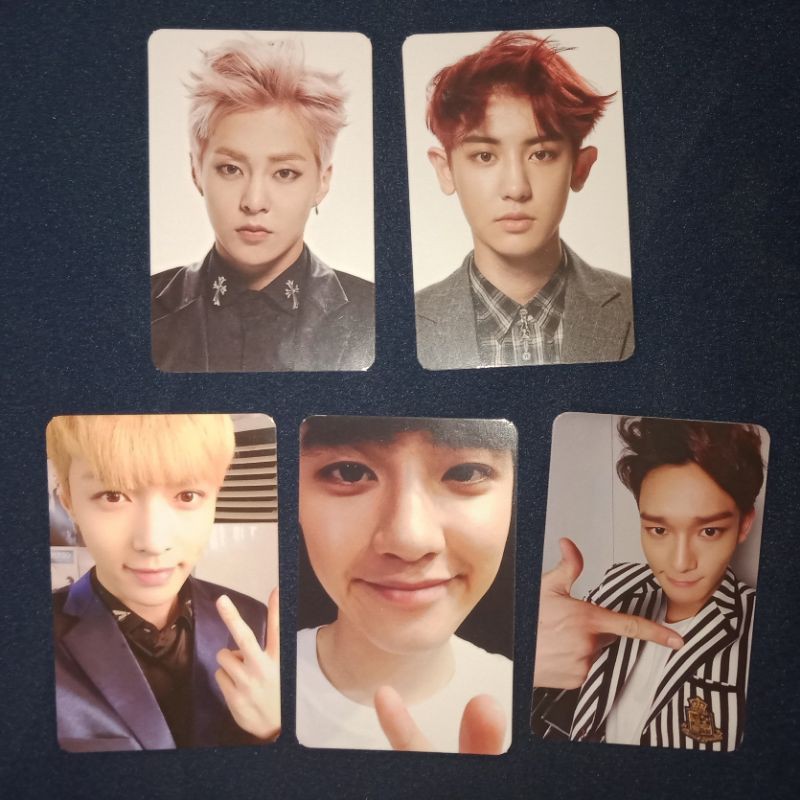 [OFFICIAL] EXO PHOTOCARD (PC) Chanyeol Xiumin D.O Lay Chen // Overdose // Love me right // Exodus