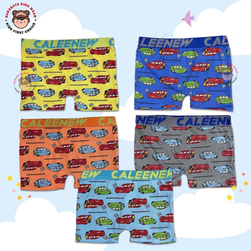 Boxer Anak Laki - Laki Motif Super Hero Caleenew