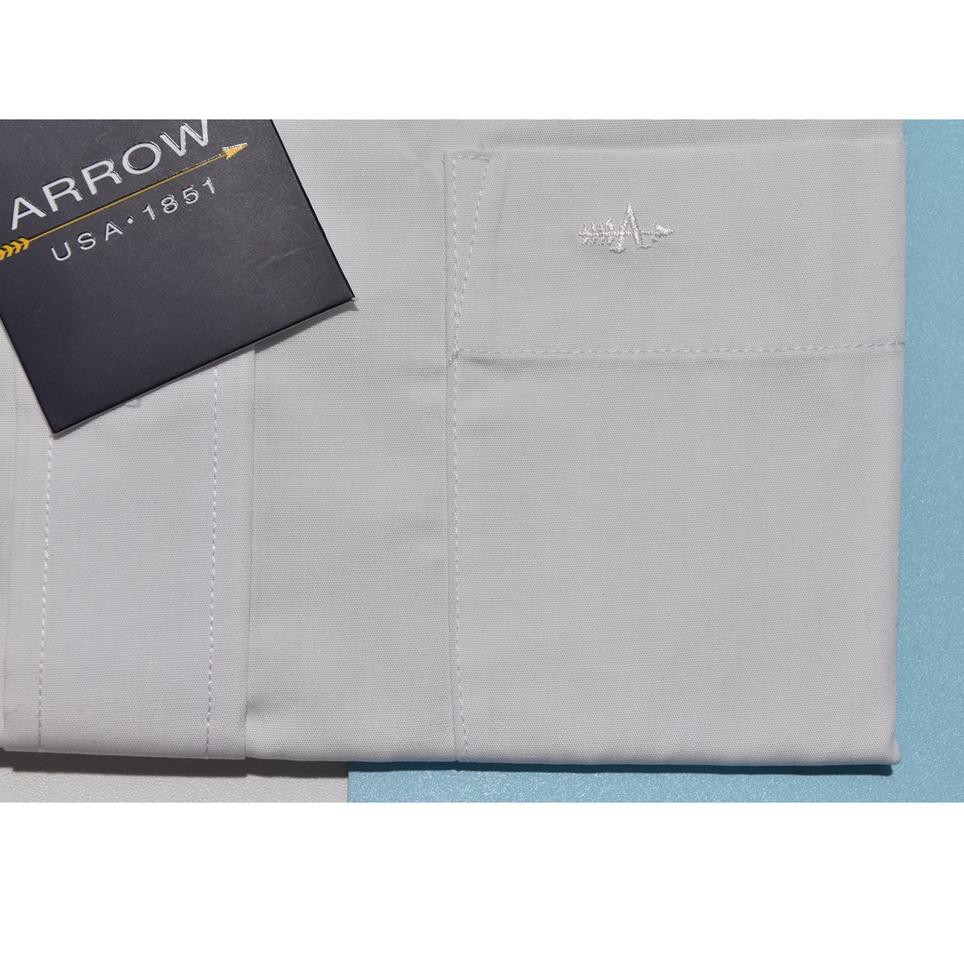 ❃ Kemeja Pria ARROW Lengan Pendek Putih Polos AC22 ORIGINAL & REAL PICTURE ۝