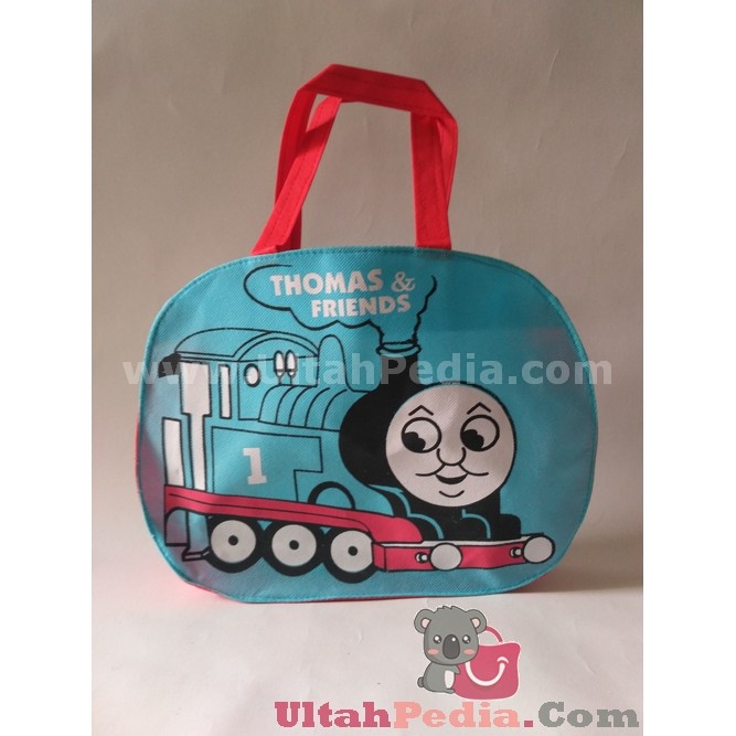 

Tas Ultah Anak | Souvenir Ulang Tahun Anak - GodieBag Jinjing Thomas | Kado ultah