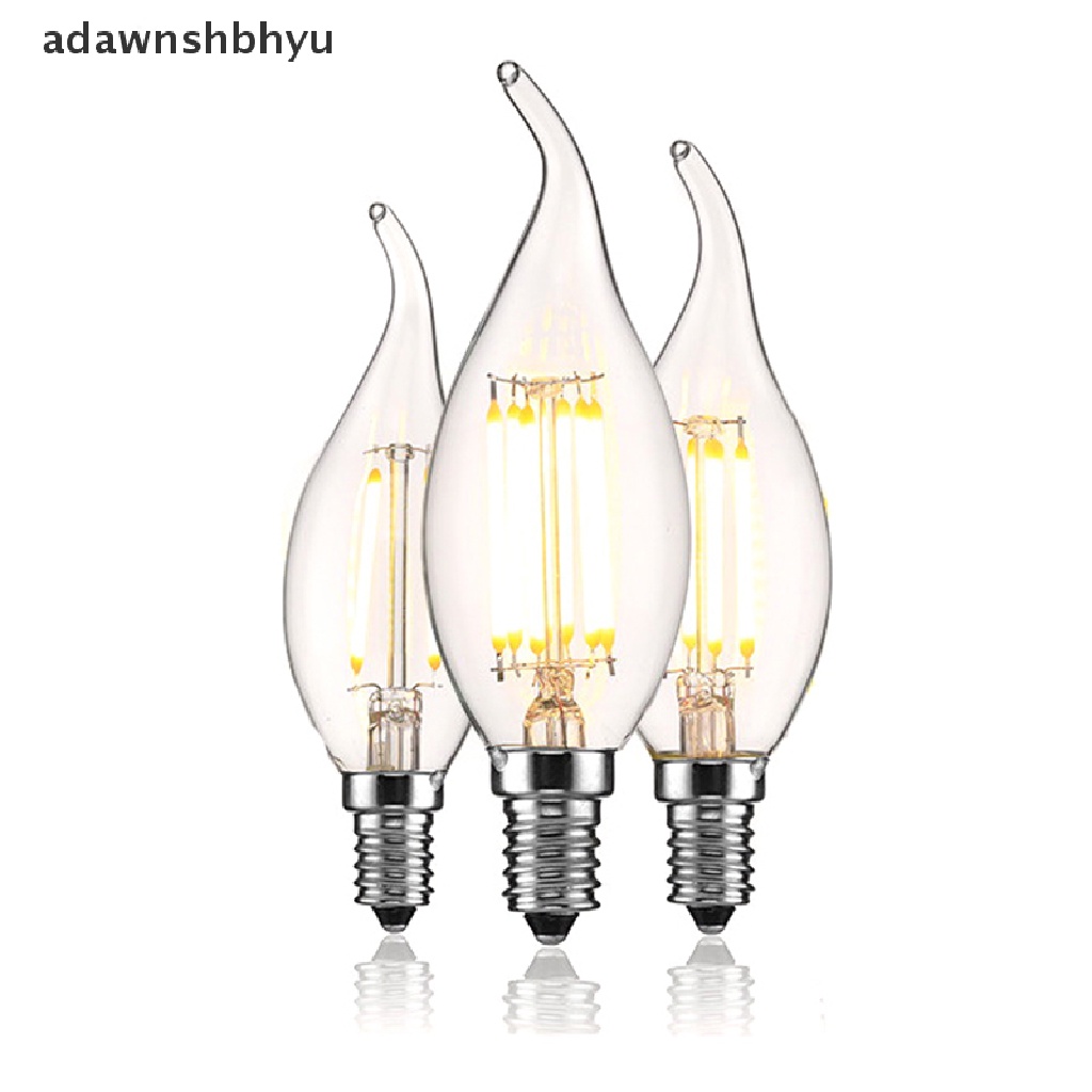 (adawnshbhyu) Bohlam Lampu Pijar E14 LED 2W 4W 6W 220V 240lm Model Retro