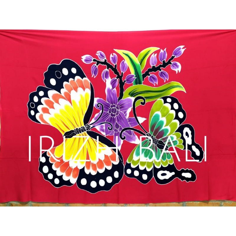 Kain Pantai Lukis Hewan Bali Jumbo Premium Kualitas Ekspor dan Tebal