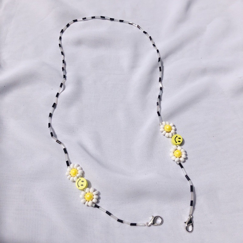 Can't Smile Without You | Mask Strap | Strap Masker | Beads | Manik-manik | 2in1 Strap