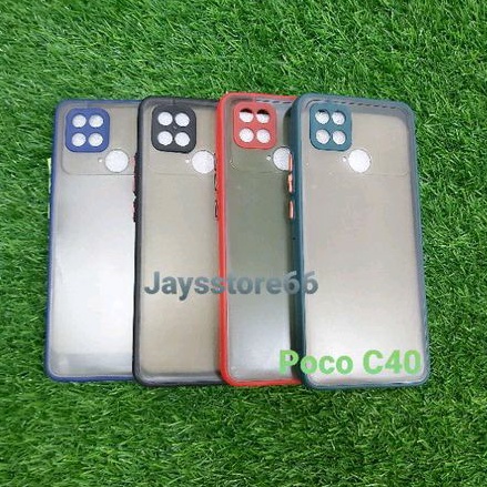 Silikon Case Dove My Choice Xiomy Poco C40  Pelindung Kamera