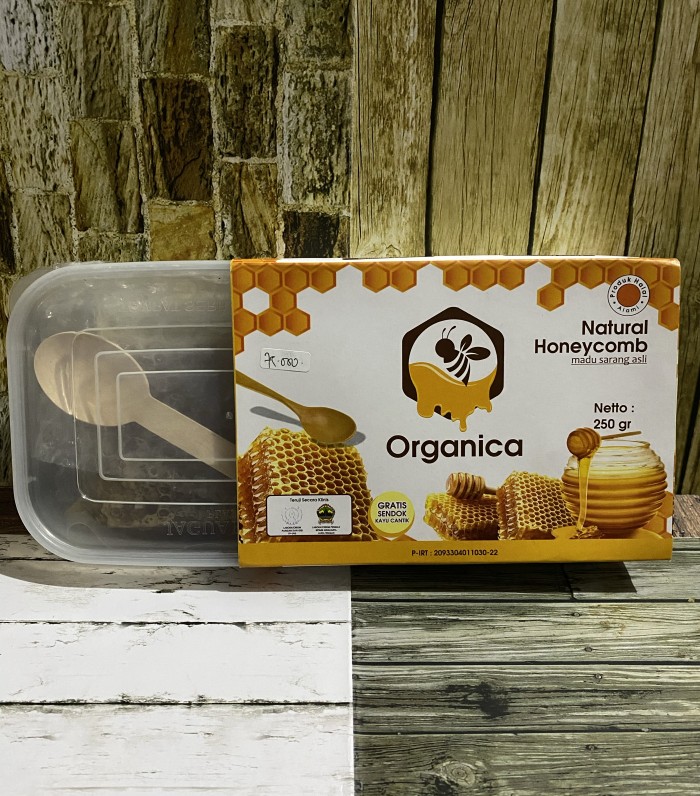 

Madu natural honeycomb organica 250gr