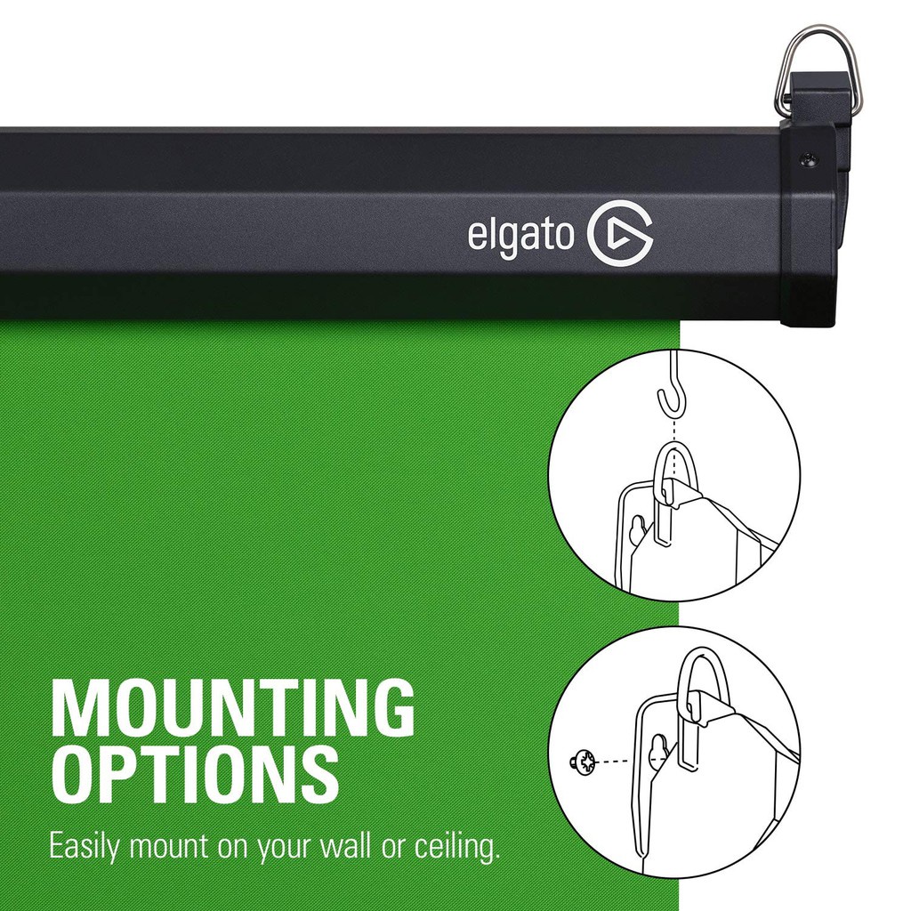 Elgato Green Screen MT - Mountable Chroma Key Panel for Background