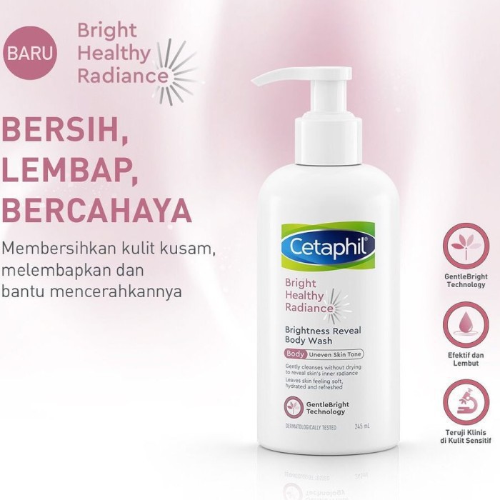 CETAPHIL Bright Healthy Radiance Brightness Reveal Body Wash 245ml