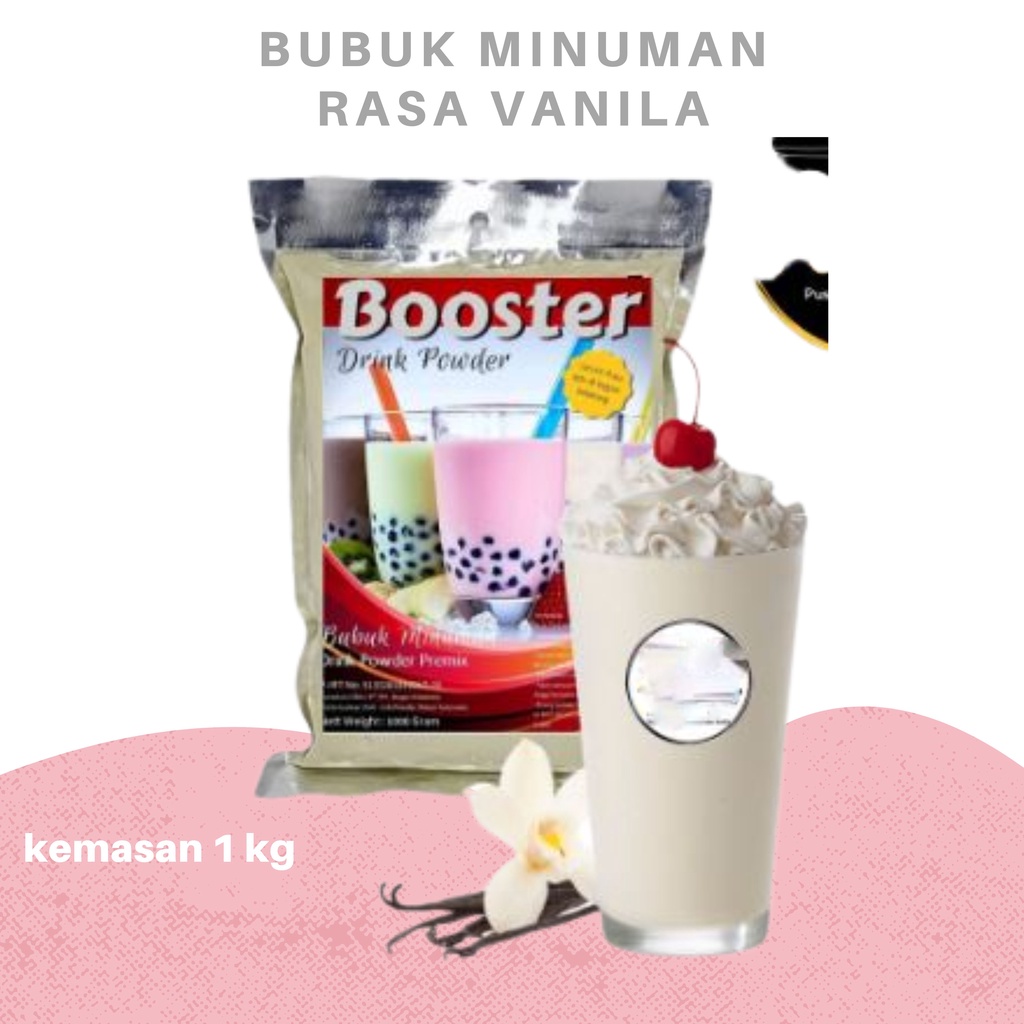 

Drink Powder Premium Rasa Vanila Bubuk Minuman Boba Kemasan 1 Kg