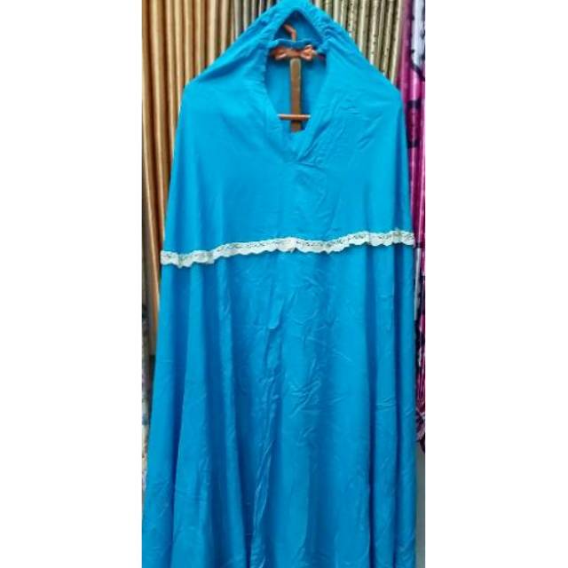 MUKENA BALI KATUN RAYON POLOS RENDA