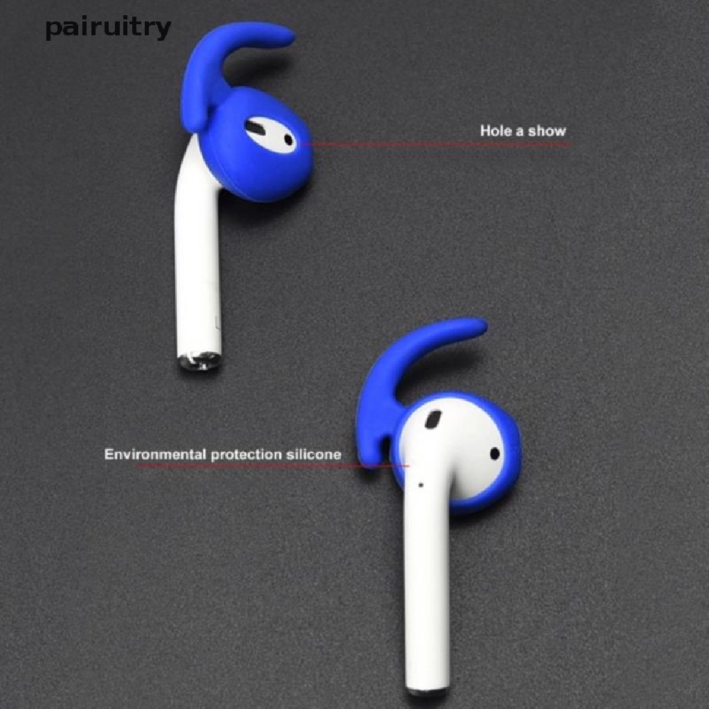 1 Pasang Kait Telinga Bahan Karet Lembut Untuk AirPods Pro