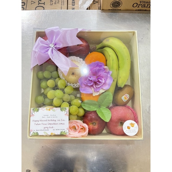 

parcel buah parcel box premium