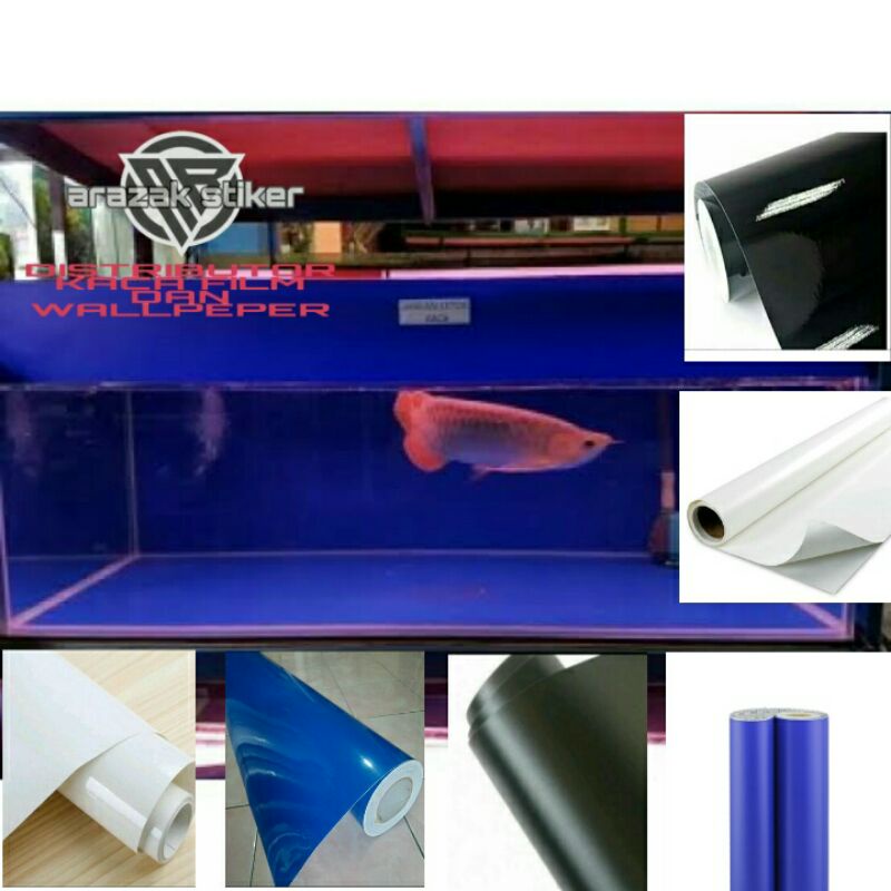 stiker kaca akuarium/background akuarium/ stiker kaca/stiker