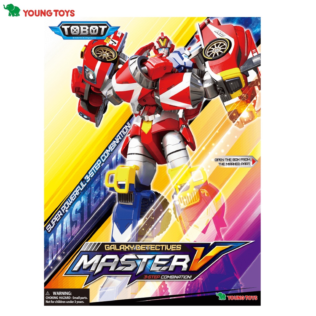 TOBOT Galaxy Detectives Master V Robot Figure