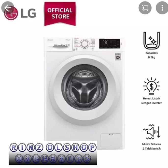 MESIN CUCI LG FC1285S5W FRONT LOADING 8.5KG Termurah
