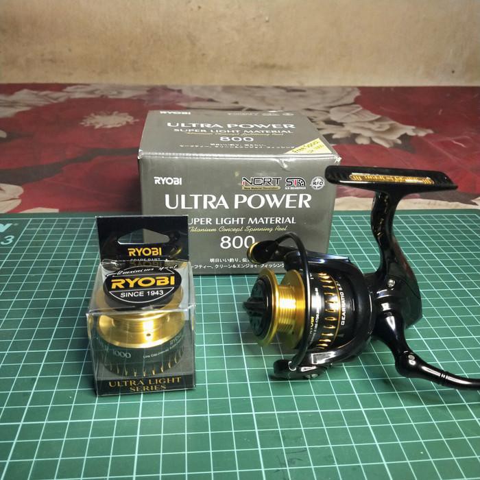 alat pancing mantul habis Reel Ryobi Ultra Power 800 free spool size 1000 - 800 only