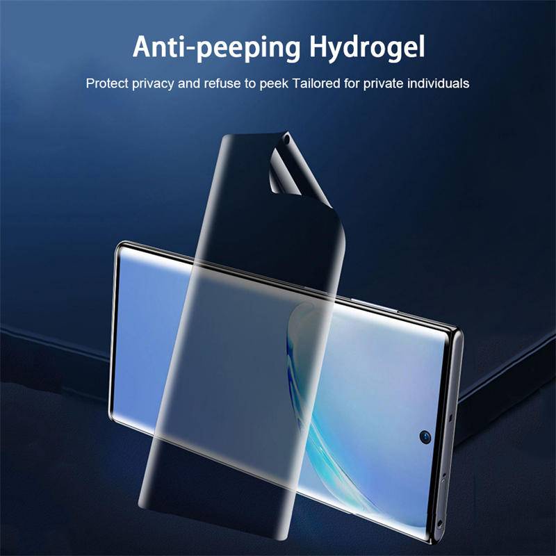 Film Pelindung Layar Hydrogel Anti Intip Untuk Huawei Honor 20 50 60 70 9X Pro 30 Pro Plus Honor 10 20 Lite 20S 20i 50SE 60SE