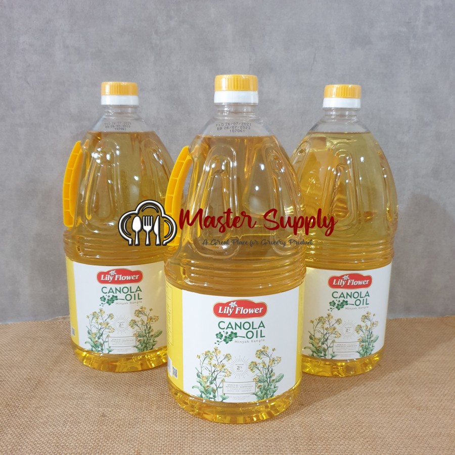 

CANOLA OIL LILY FLOWER 2L / MINYAK KANOLA / MINYAK SEHAT