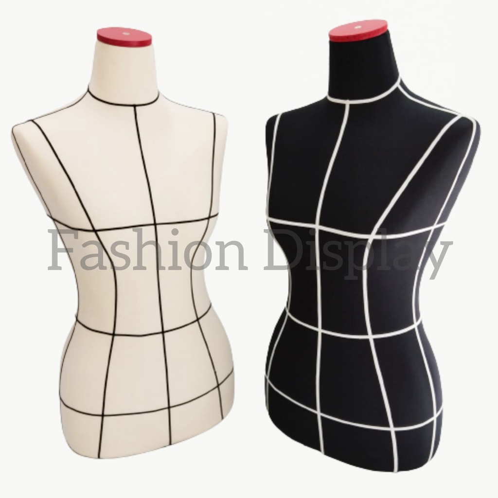 Patung Manekin Dress Making Pola Full Foam Tusuk Jarum Manekin Menjahit Manekin DM Cewek (BH)