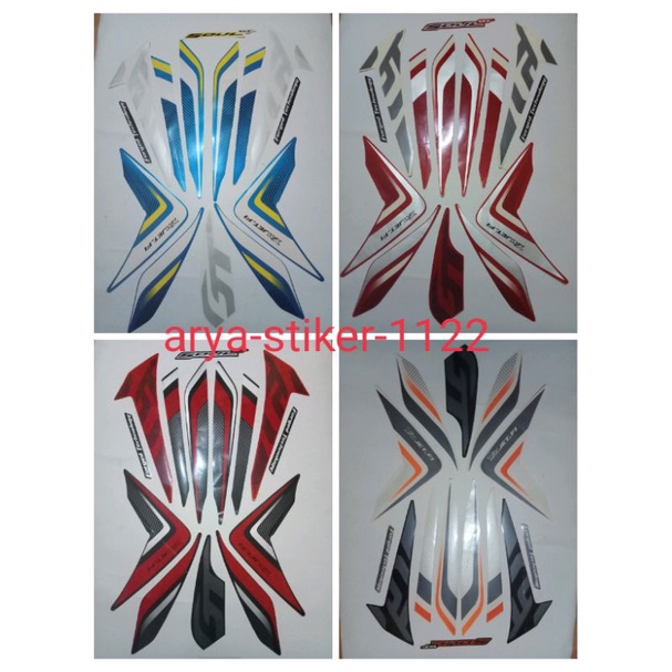 STIKER ATAU STRIPING LIST BODY MOTOR YAMAHA MIO SOUL GT 2014