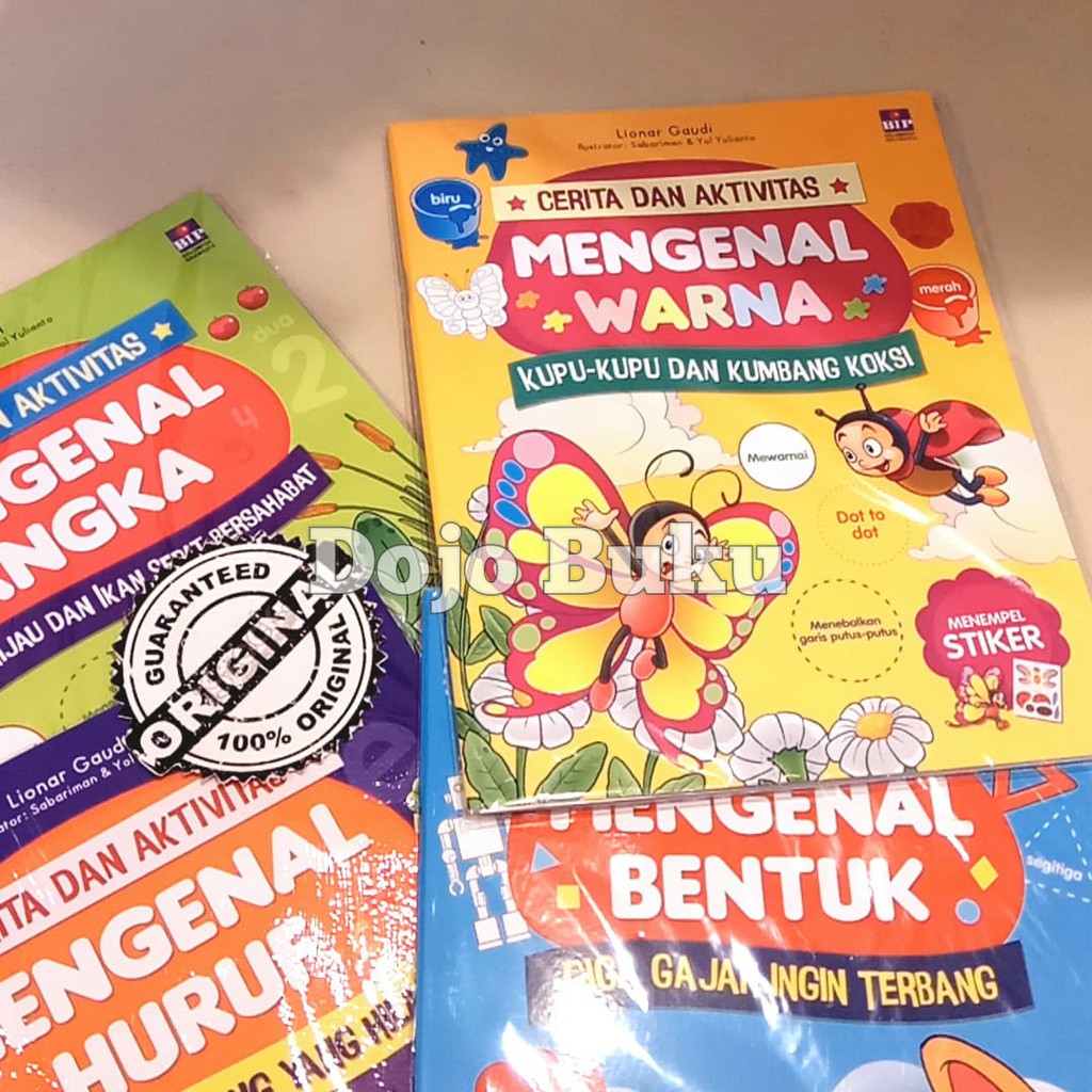 Cerita dan Aktivitas Mengenal Warna : Kupu-Kupu dan Kumbang Koksi