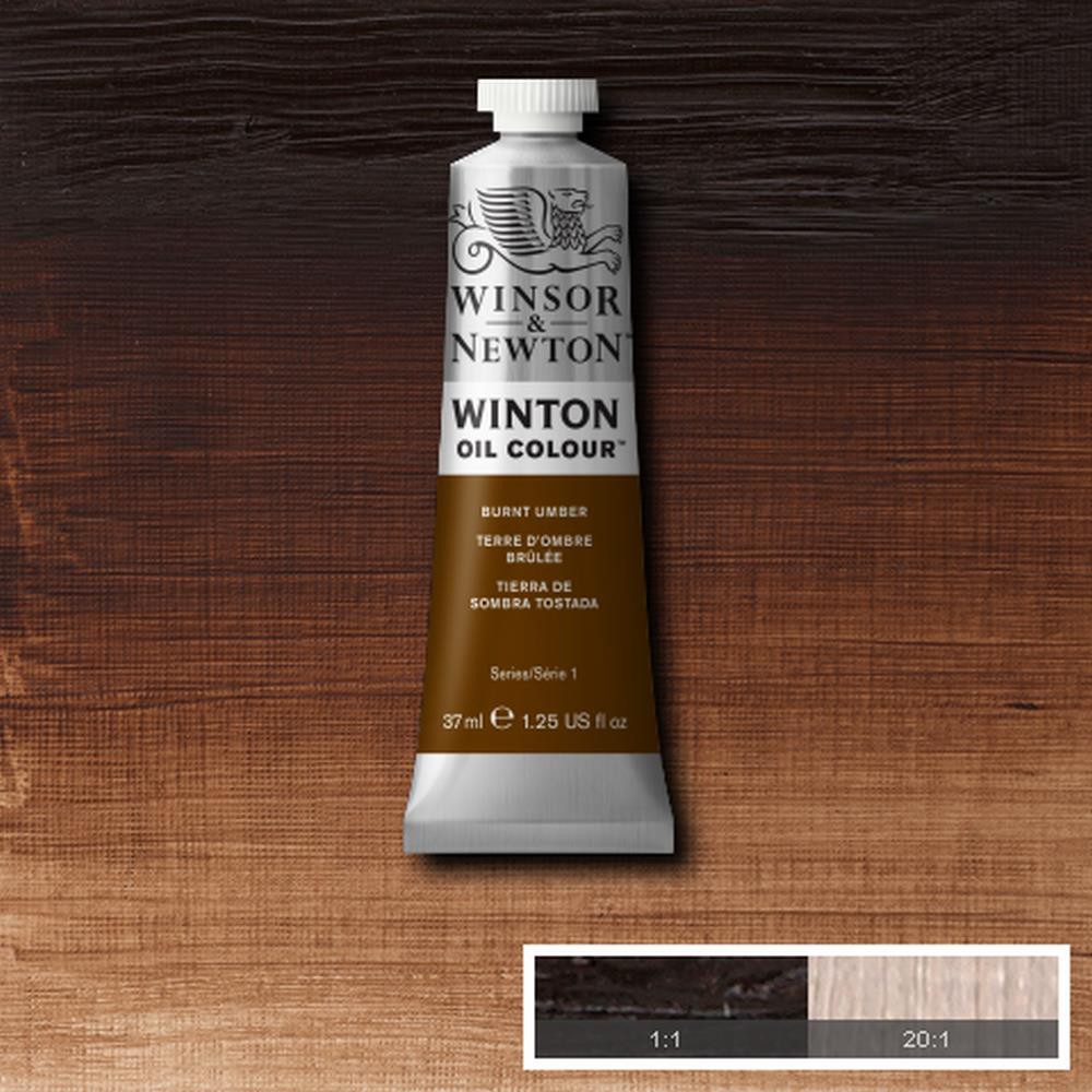 

Winton Oil Colour BURNT UMBER 37ML