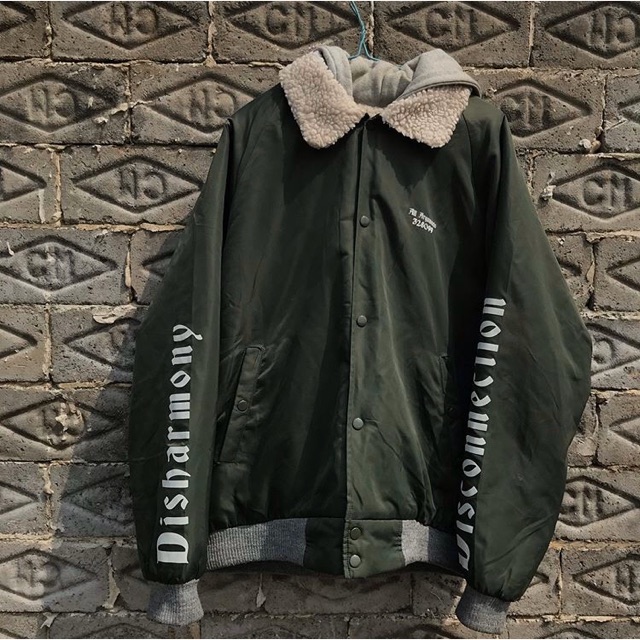 Attention windbreaker jacket