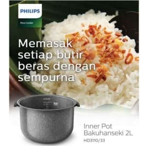 Panci Magic Com Philips 2L Untuk 3132 / 3138 / 3053 (Panci Ori) _Art