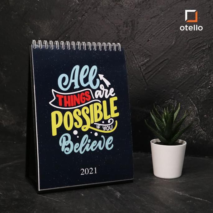 

✨BISA COD✨ Kalender Goals 2021 | Kalender Meja 2021 Kalender Quotes Kalender 2021