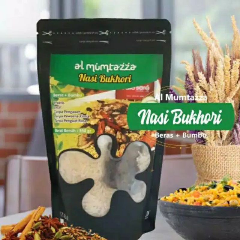 

Beras Basmati+Bumbu Al Mumtazza MURAH: Nasi Bukhori 100% ORIGINAL