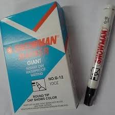 

Spidol Snowman Permanent Marker G-12