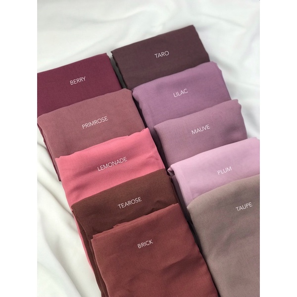 [Neci] Segiempat Square Hijab Jilbab Bella Polycotton Hycon Poton Part 3-3