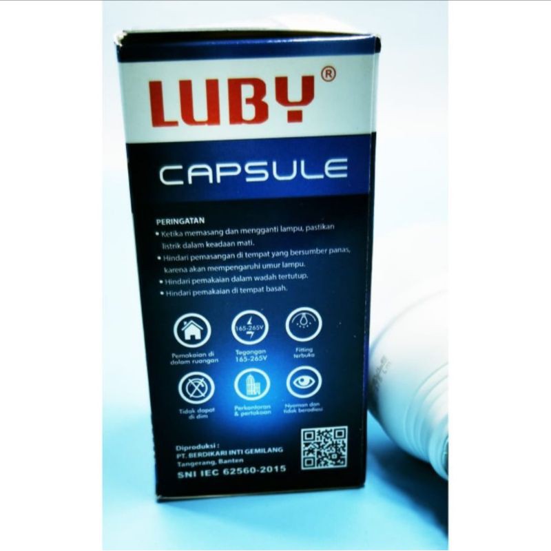 Lampu Bohlam Capsule Luby 5Wat