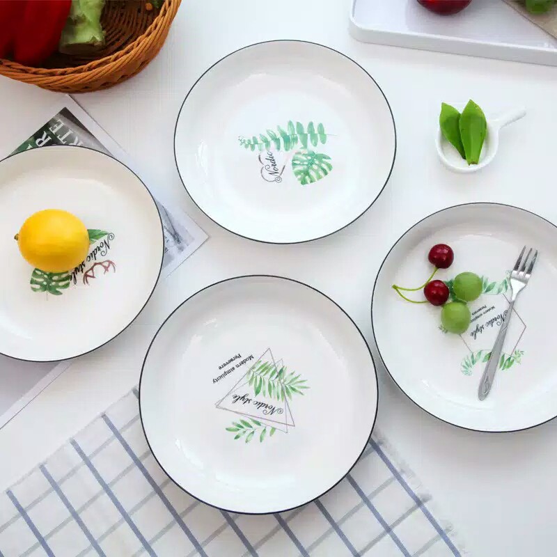 VO - P 17 PIRING SAJI NORDIC STYLE KERAMIK