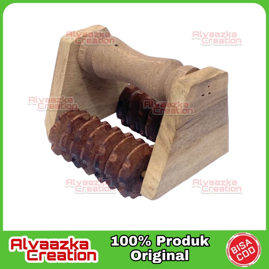 Alat Pijat Kayu Sonokeng Roll Punggung / Alat Pijat Refleksi
