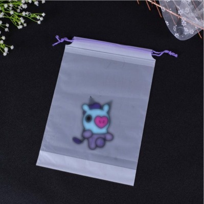 Travel Pouch Organizer Serbaguna Tas Serut Kosmetik Motif Anti Air Murah Meriah