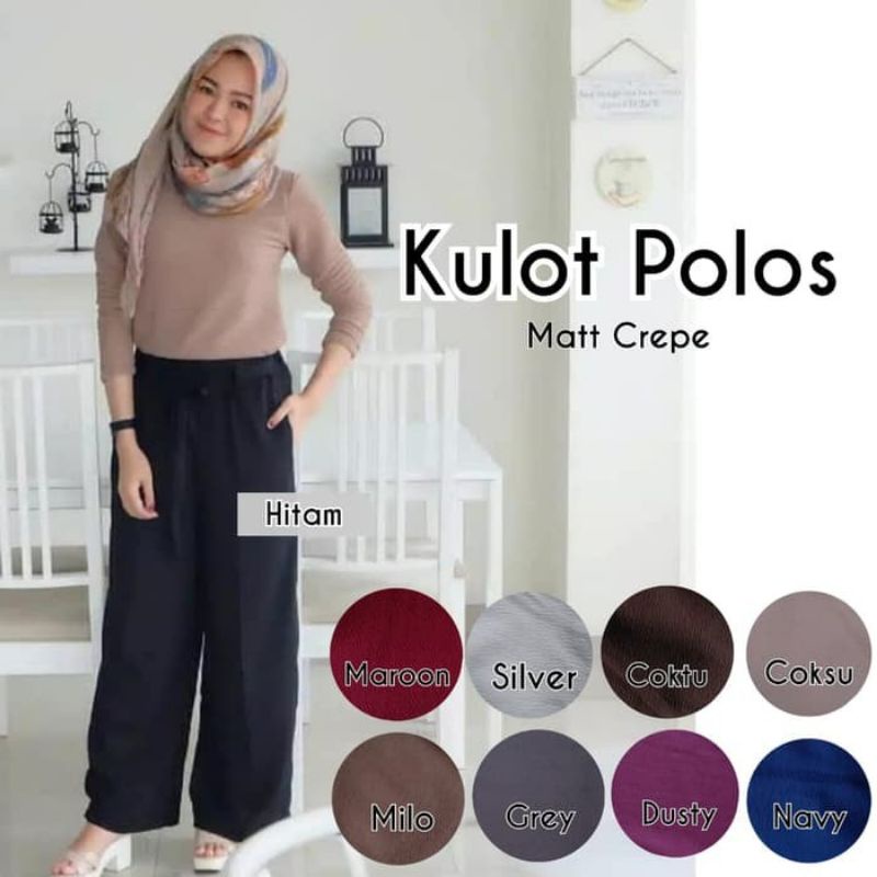 BISA COD KULOT CREP KULOT DEWASA#KULOT KEKINIAN