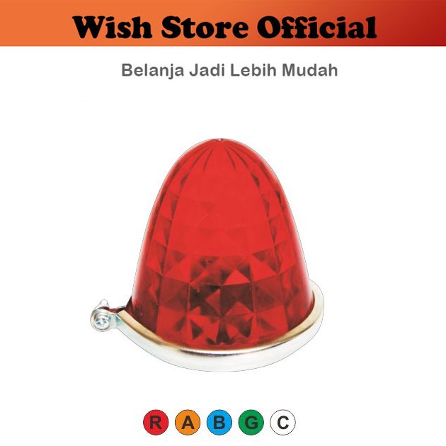 Lampu Bak Truk Bis kodok / Fender Lamp / Lampu Samping Bus Kodok / Side Lamp Bus Truk / Atap Bus Bak