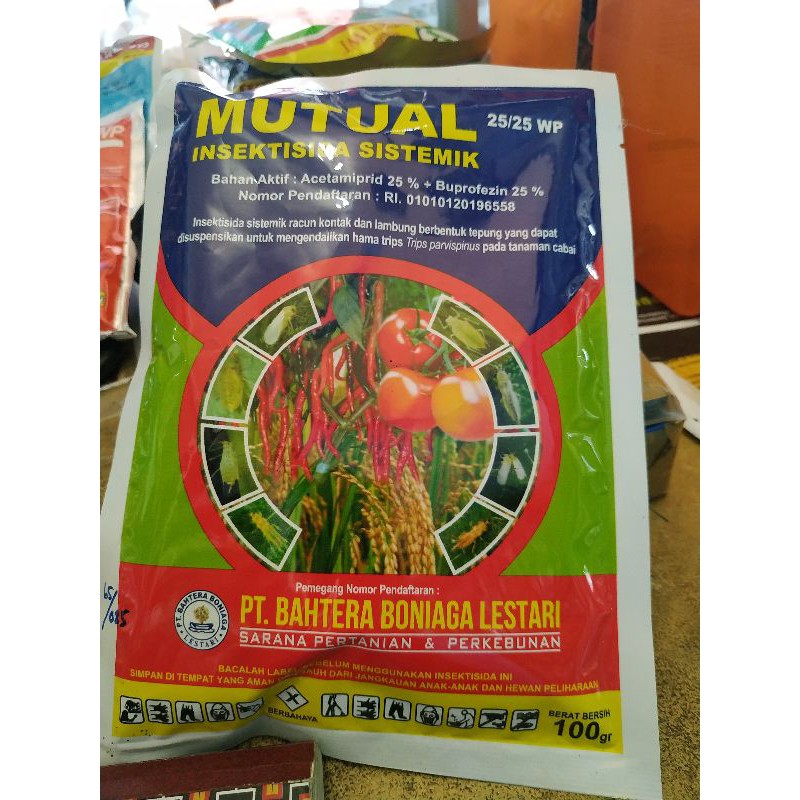 Insektisida Mutual 100g