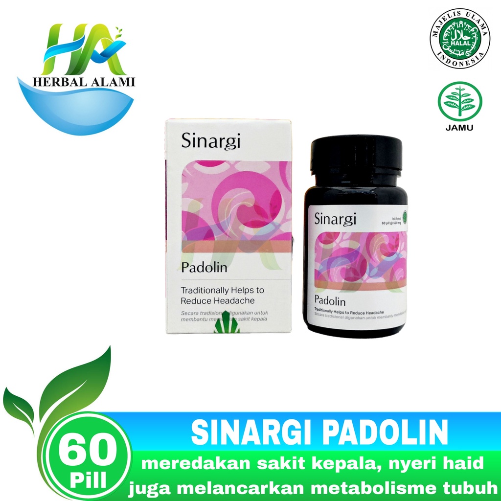 Sinargi Padolin 60 Pill - Meredakan Nyeri Haid Sakit Kepala