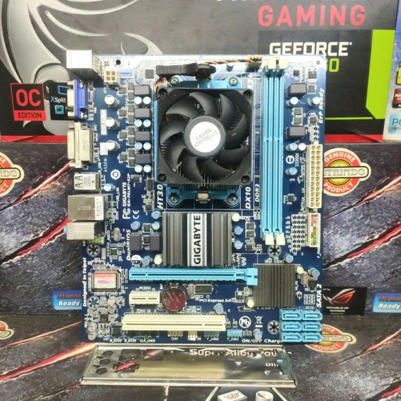 Motherboard AMD AM3+ Gigabyte Processor Athlon II X4 640 QuadCore