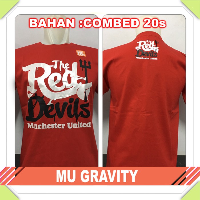 GROSIR DISTRO MURAH - KAOS BOLA MU GRAVITY - KAOS BOLA KEREN