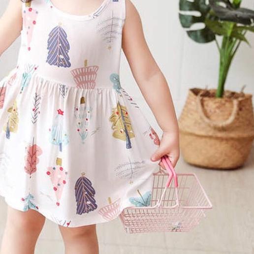 ➪ Cavell Merchant Baju Dress Anak Perempuan Import Bahan Katun 100% / Dress Anak Cewek Premium Quali