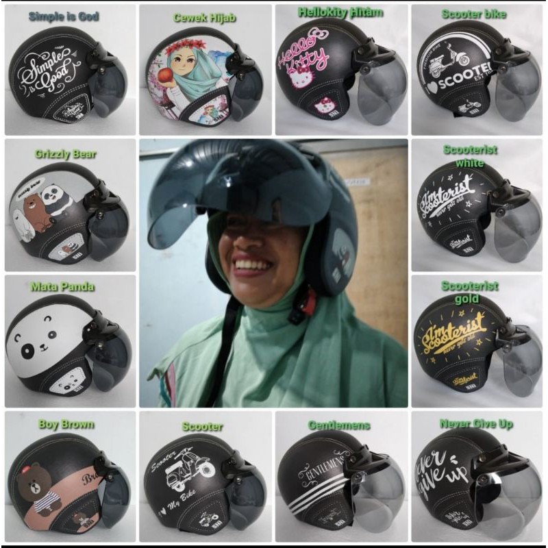 Helm Bogo dewasa karakter