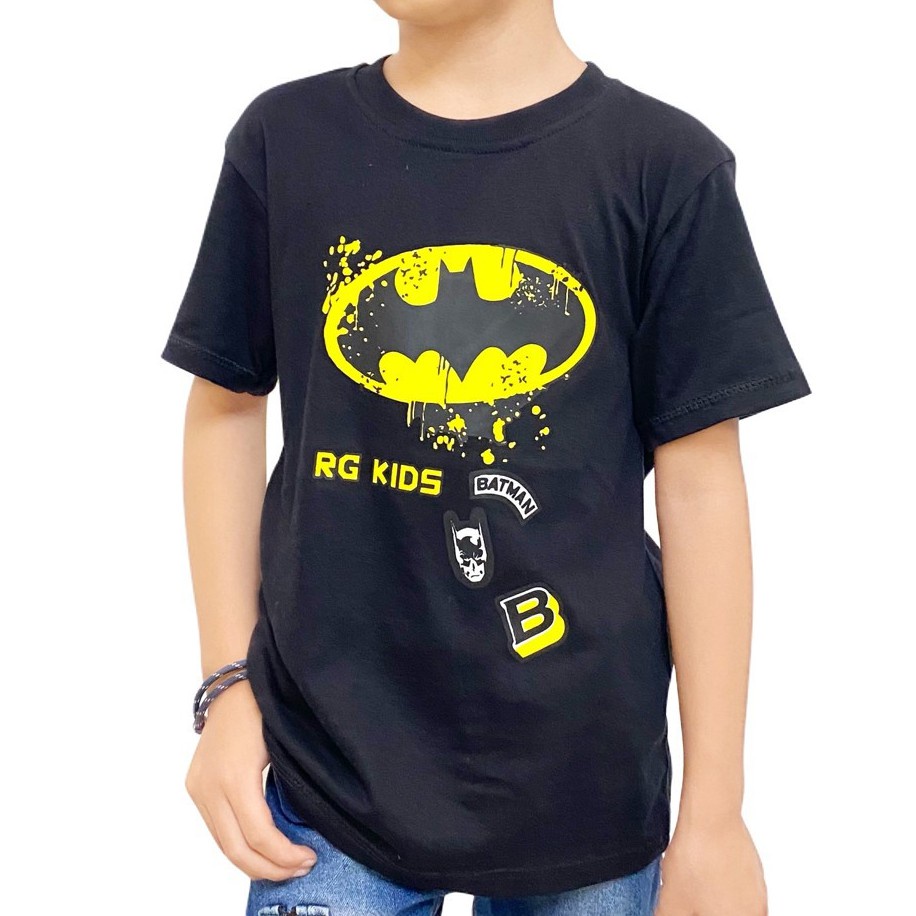 1-8 TAHUN SML BAJU Kaos SUPERHERO Anak LAKI LAKI COWOK perempuan Batman three point threepoin