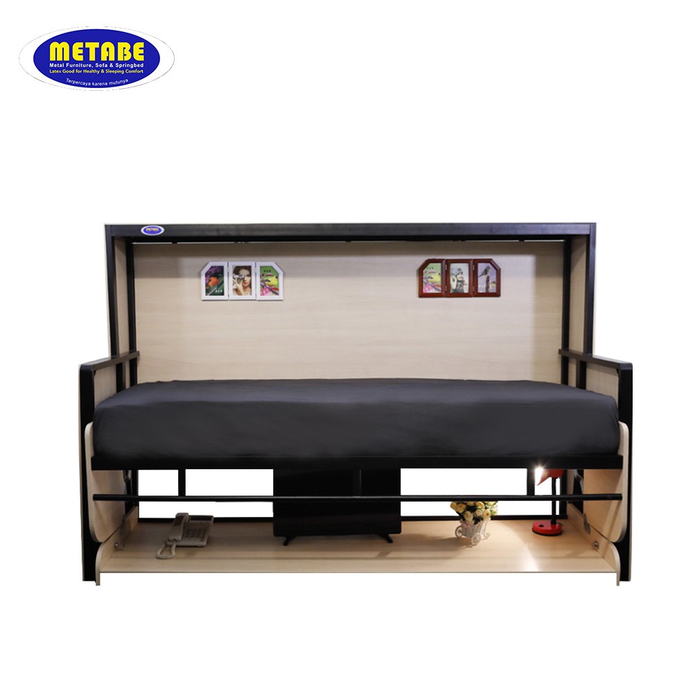 Metabe Table Bed Type Single / Ranjang Susun Plus Meja Belajar