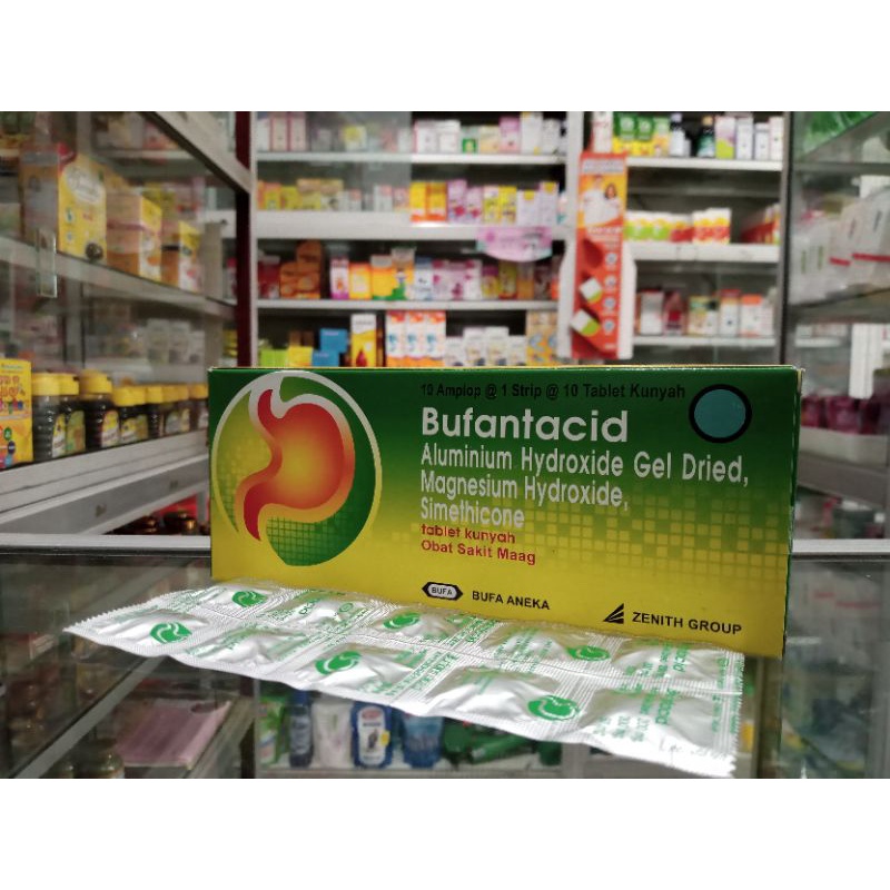 BUFANTACID TABLET 1 STRIP @10 TABLET - ED 12/2024