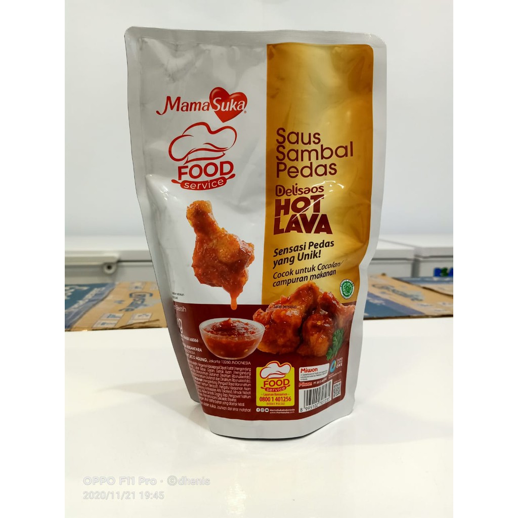 

Mama Suka Saus Hot Lava
