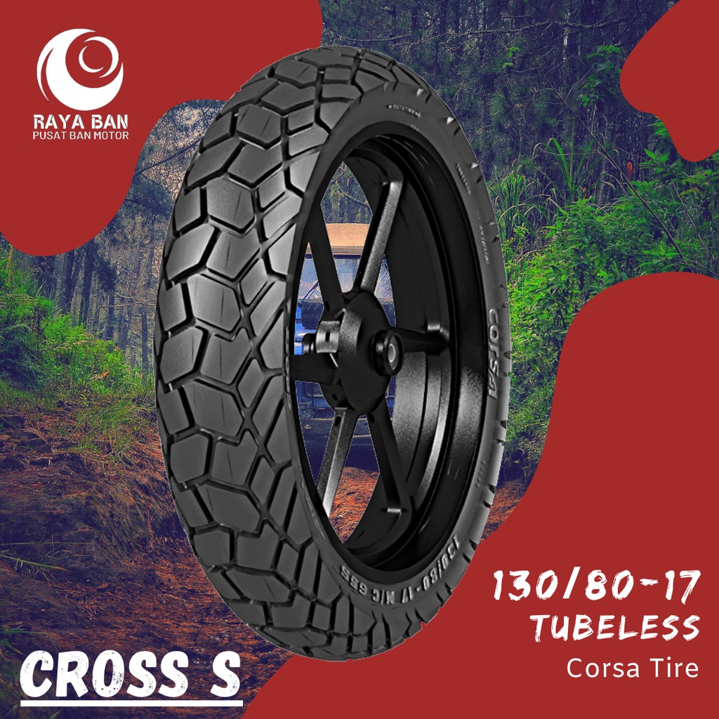 Ban Motor Corsa Platinum Cross S 130/80-17 TL