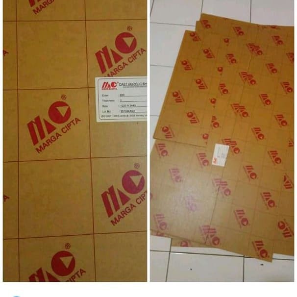 

Akrilik Bening 3 mm 40 x 60 cm